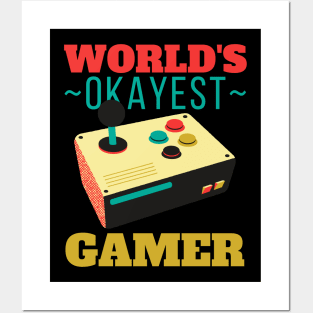 World's Okayest Gamer Posters and Art